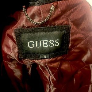 Guess black coat